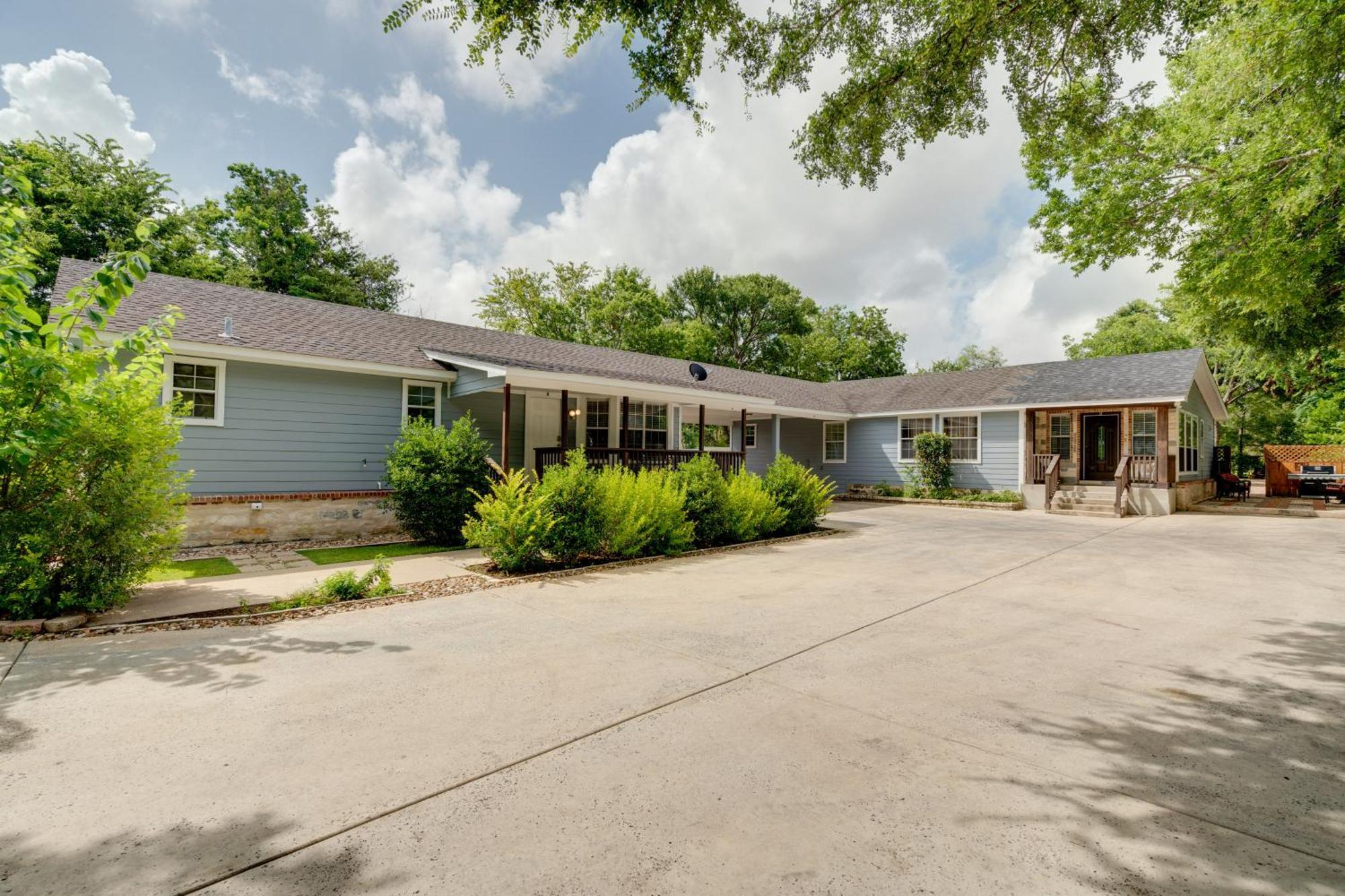 Austin Retreat With Patio And Grill, 6 Mi To Downtown! Villa Eksteriør billede